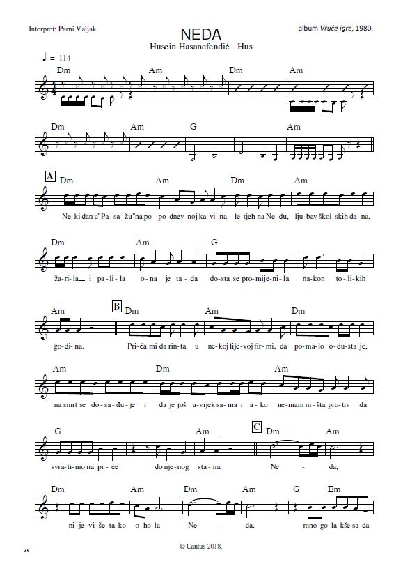 HUSEIN HUS HASANEFENDIĆ – ZABAVNE MELODIJE (KNJIGA) - Image 3